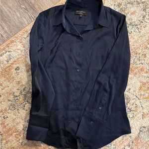 Banana Republic Navy Button-Up Shirt